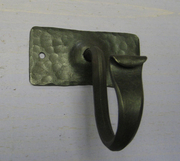 Pat’s Single Hook with horizontal rosette.