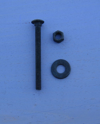 Hinges & Bolts - Carriage Bolts 3-1/2"