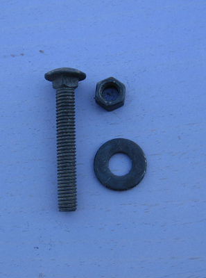 Hinges & Bolts - Carriage Bolts 2-1/2"