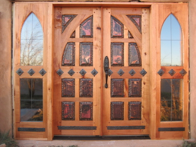 Custom Doors - Double Copper Gothic