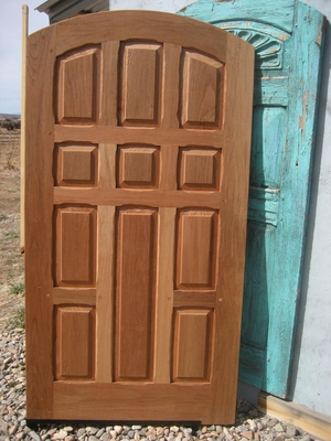 Exterior Doors - Cross with monks door