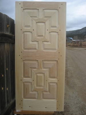 Exterior Doors - Mitered Panels w/ Monks door