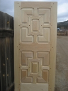 Mitered Panels w/ Monks door