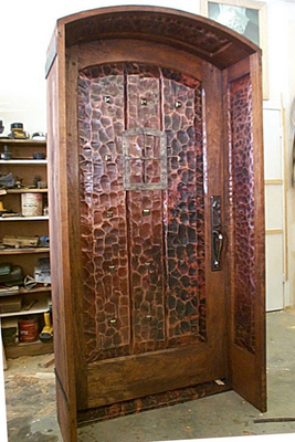 Interior Doors - Single Panel Copper