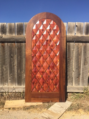 Exterior Doors - Round top cedar