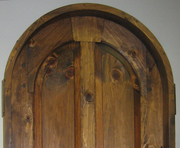 Four Panel Round Top Door