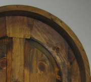 Four Panel Round Top Door